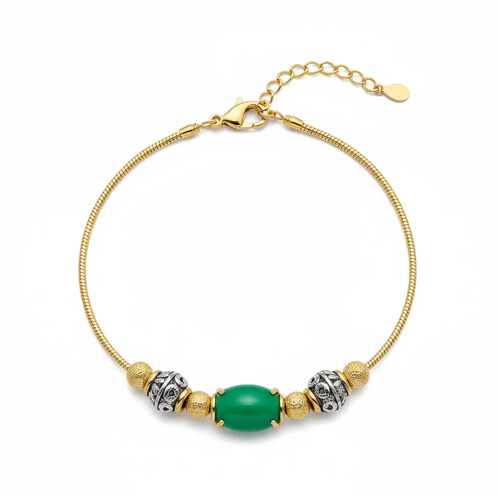 Women's Teardrop Elegance Silver Bracelet