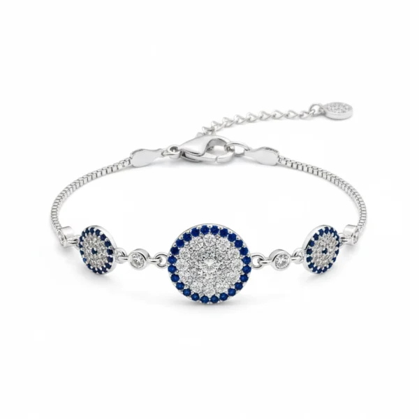 Women's Twin Love Birds Silver Bracelet